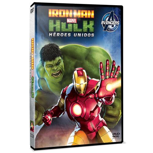 Dvd- Iron Man & Hulk: Héroes United