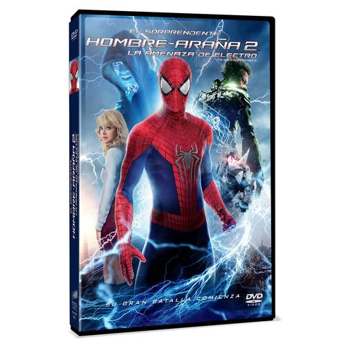 DVD El Sorprendente Hombre-Araña 2: La Amenza de Electro