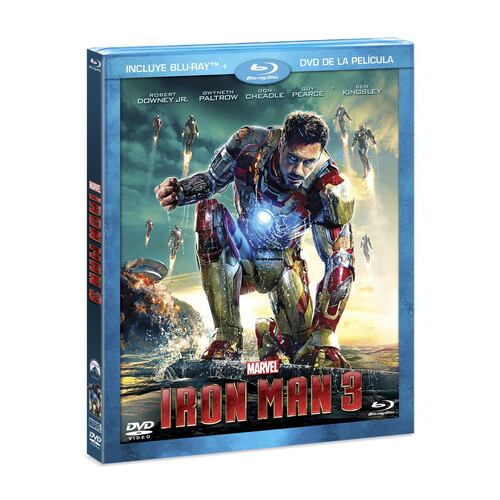 BR/DVD Iron Man 3