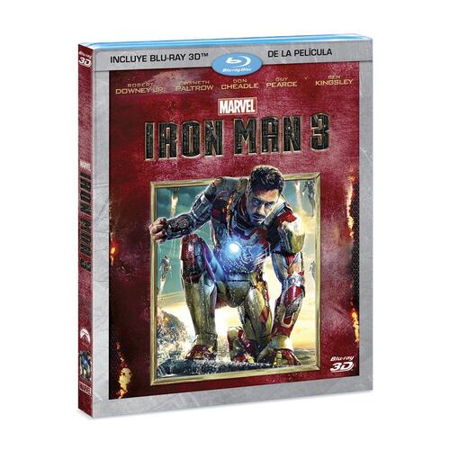 Iron Man 3    Blu-ray  3D