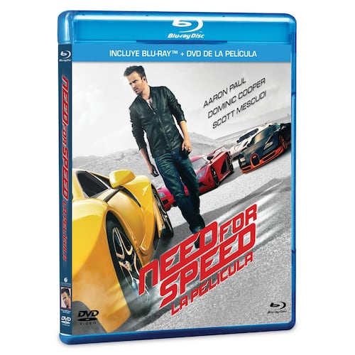 BR/DVD Need For Speed La Película