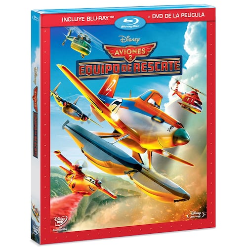 BR/DVD Aviones 2   Equipo Rescate