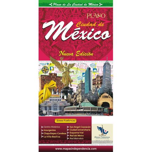 Plano Turistico de la Ciudad de México 2022