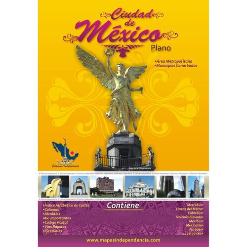 Plano Ciudad De México Municipios Conurbados