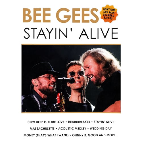 DVD Bee Gees-Stayin´ Live