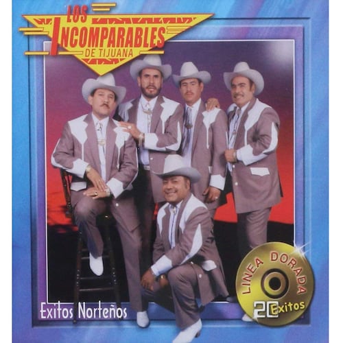 CD Los Incomparable De Tijuana- Linea Dorada-Éxitos Norteños