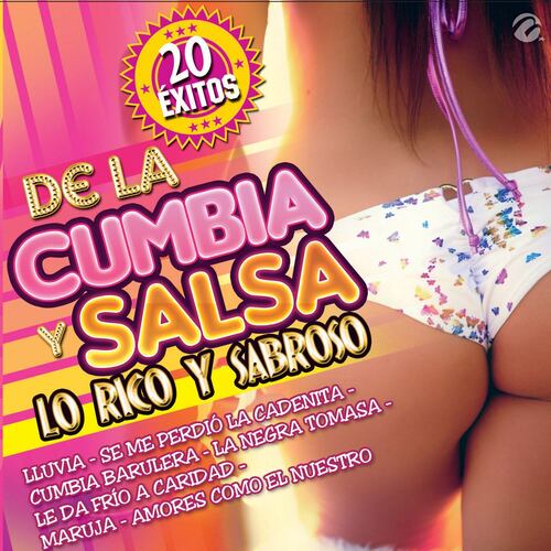 CD De La Cumbia y La Salsa Lo Rico y Lo Sabroso