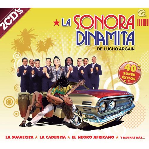 CD2 La Sonora Dinamita De Lucho Argain 40 Éxitos