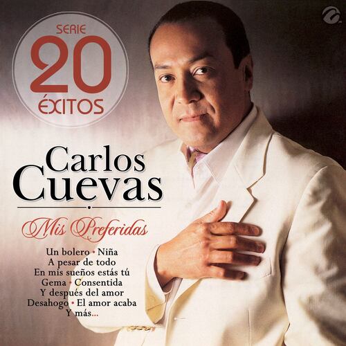 CD Carlos Cuevas Mis Preferidas Serie 20 Éxitos