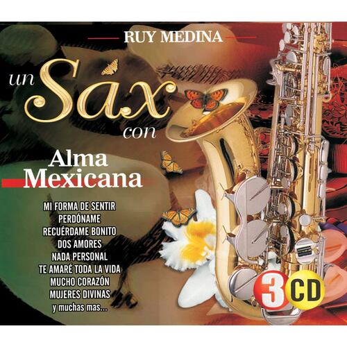 CD3 Ruy Medina Un Sax Con Alma Mexicana