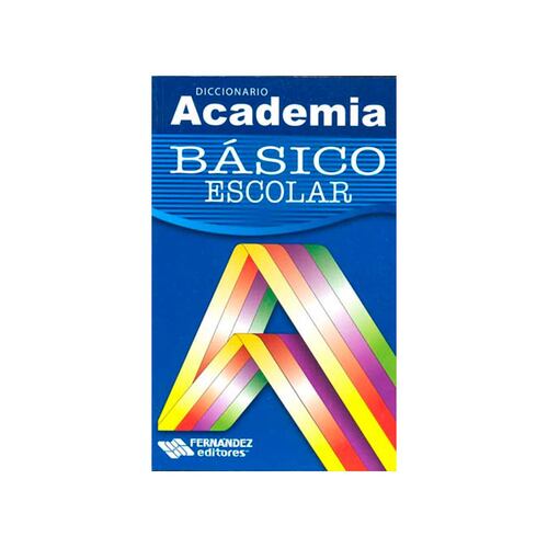 Diccionario Academia Básico Escolar (Azul)
