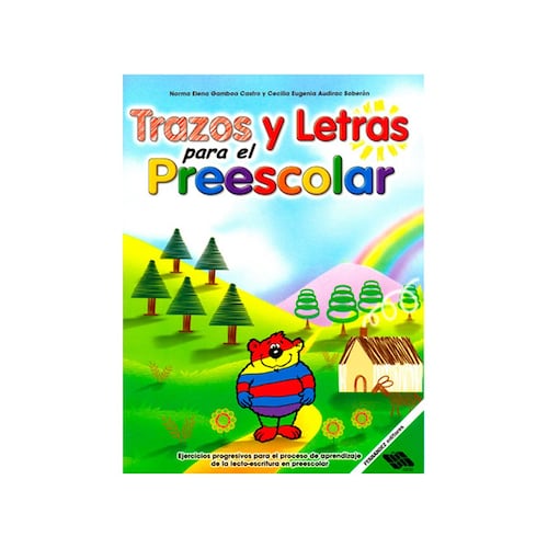 Trazos Y Letras Para El Preescolar (Rustica Pegada)