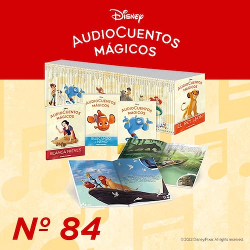 Colección Audiocuentos Disney 0084 Editorial Planeta de Agostini Sau Cuentos Disney