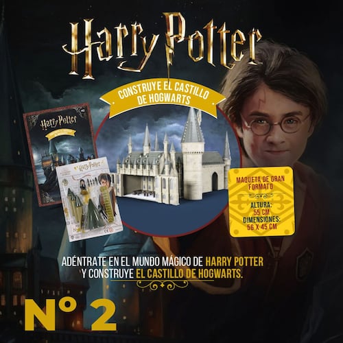 Colección Castillo Armable Harry Potter 02 Editorial Salvat