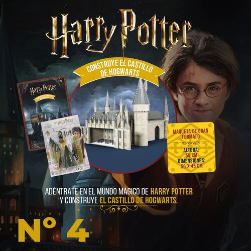 Colección Castillo Harry Potter 0004 Editorial Salvat SL Armable Hary Potter