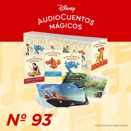 Colección Audiocuentos Disney 0093 Editorial Planeta de Agostini Sau Cuentos Infantiles