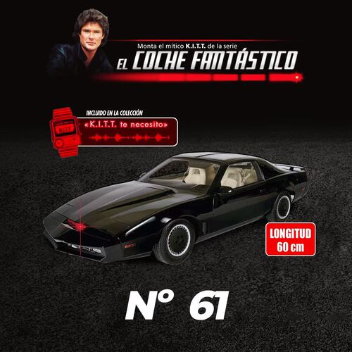 Colección Kitt el Auto Increíble 0061 Editorial Planeta de Agostini Sau Automóviles