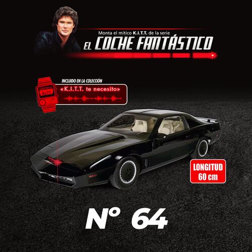 Colección Kitt el Auto Increíble 0064 Editorial Planeta de Agostini Sau Automóviles