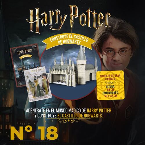 Colección Castillo Harry Potter 0019 Editorial Salvat Sl Armable Harry potter