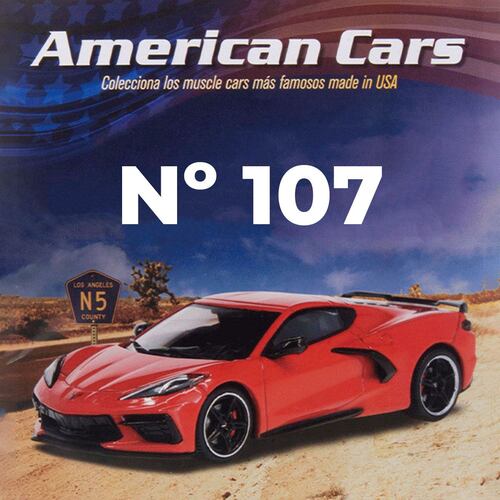 Colección American Cars 0107 Editorial Planeta de Agostini Sau Automóviles