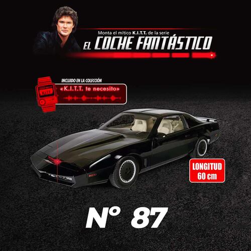 Colección Kitt el Auto Increible 0087 Editorial Planeta de Agostini Sau