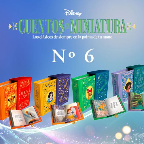 Colección Mini Libros Disney 2024 0006 Editorial Salvat Sl Disney Libros