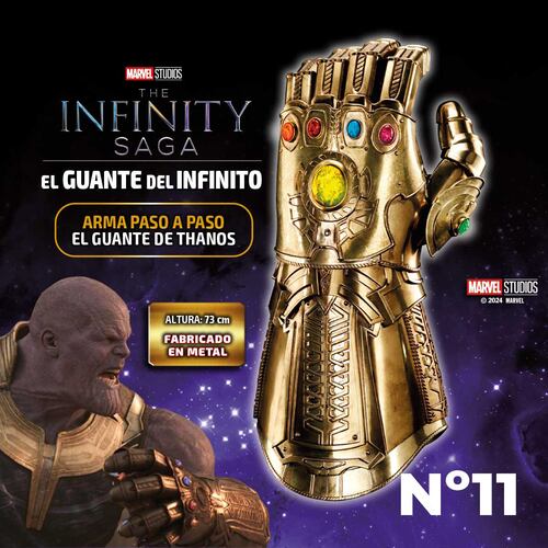 Coleccion Guante de Thanos 0011 Editorial Planeta de Agostini Sau Ficcion