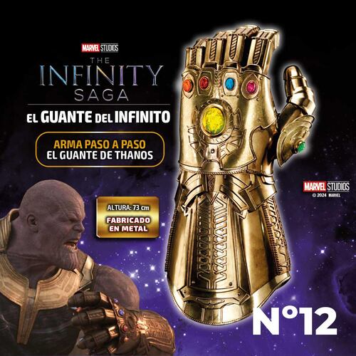 Coleccion Guante de Thanos 0012 Editorial Planeta de Agostini Sau Ficcion