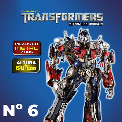 Colección Optimus Prime 0006 Planeta de Agostini Transformer