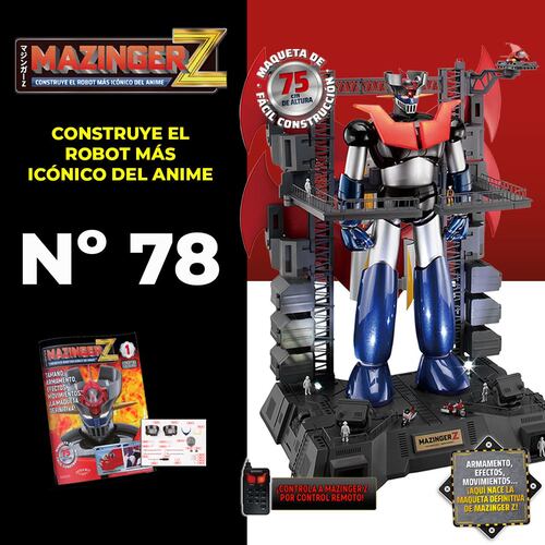 Colección Mazinger Z 0078 Editorial Salvat Sl Armable