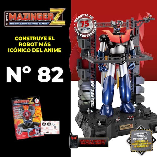 Colección Mazinger Z 0082 Editorial Salvat SL Armable