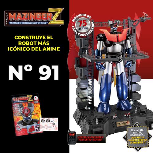 Colección Mazinger Z 0091 Editorial Salvat SL Armable