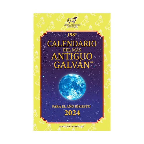 Revista Almanaque Calendario del Más Antiguo Galván Revista Almanaque Calendario del Más Antiguo Galván