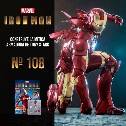 Colección Iron Man 0108 Editorial Planeta de Agostini Sau Ficción