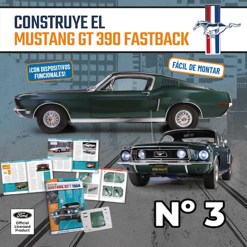 Coleccion Ford Mustang GT 1968 0003 Editorial Salvat SL Automiviles
