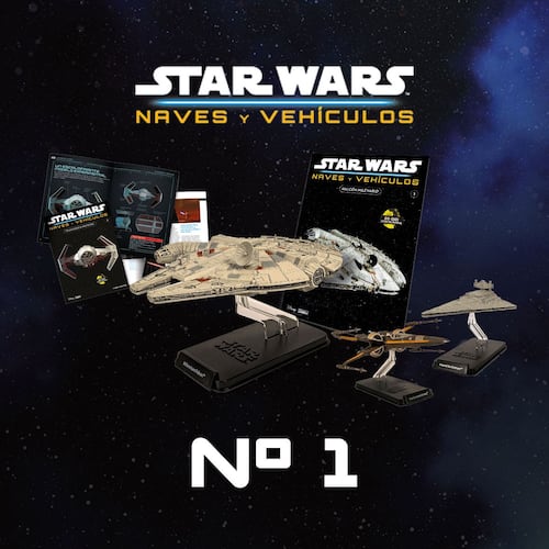 Colección Naves Star Wars 0002 Editorial Planeta de Agostini Sau Armable