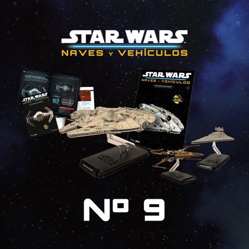 Colección Naves Star Wars 0009 Editorial Planeta de Agostini Sau Armable