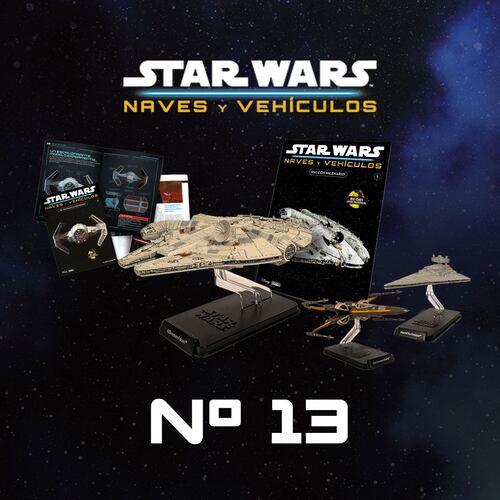 Colección Naves Star Wars 0013 Editorial Planeta de Agostini Sau Armable