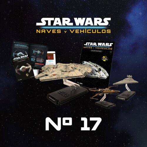 Colección Naves Star Wars 0017 Editorial Planeta de Agostini Sau Armable
