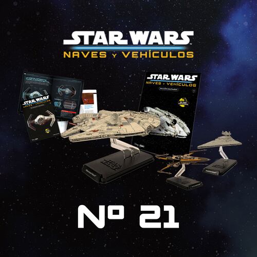 Colección Naves Star Wars 0021 Editorial Planeta de Agostini Sau Armable