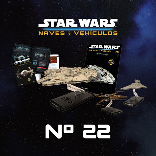 Colección Naves Star Wars 0022 Editorial Planeta de Agostini Sau Armable