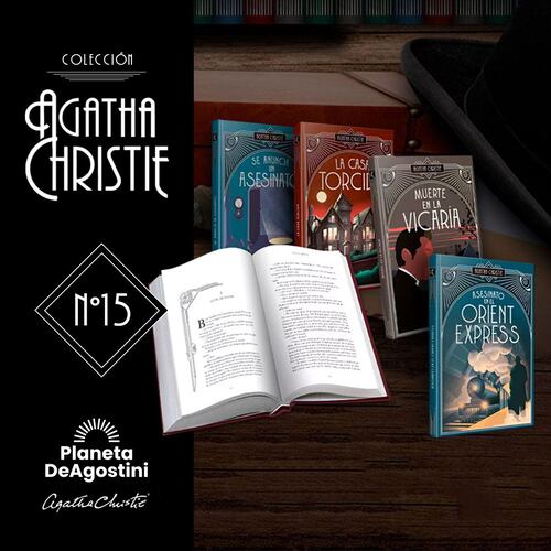 Colección Agatha Christie 0015 Editorial Planeta de Agostini Sau Novela