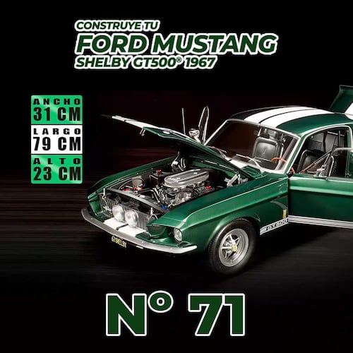 Colección Mustang 1/6 0071 Editorial Planeta de Agostini Sau