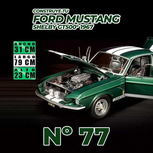 Colección Mustang 1/6 0077 Editorial Planeta de Agostini Sau
