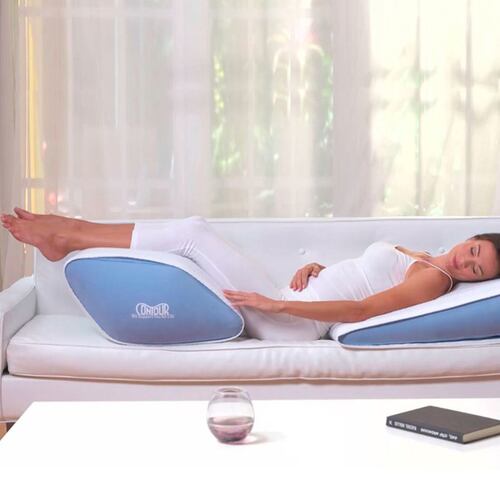 Cojín inflable para piernas Contour 2 en1