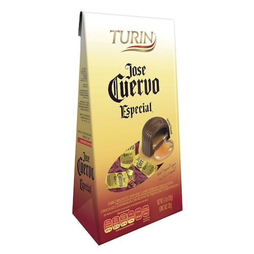 Bolsa de Chocolates rellenos de Tequila Jose Cuervo Especial Turin 120g