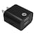 Cargador Casa 2.4 Negro 2 USB Iessentials