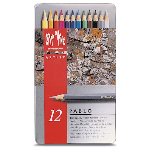 Estuche con 12 lápices de color Pablo