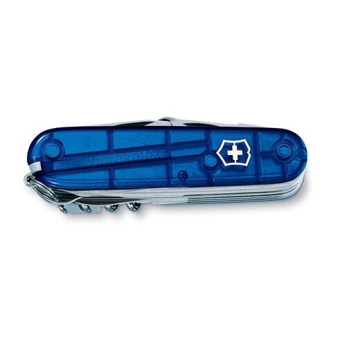 NAVAJA VICTORINOX SWISSCHAMP ROJA TRANSPARENTE 1.6795.T