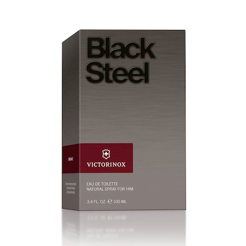 Victorinox Black Steel EDT 100ml/3.4 oz Spray